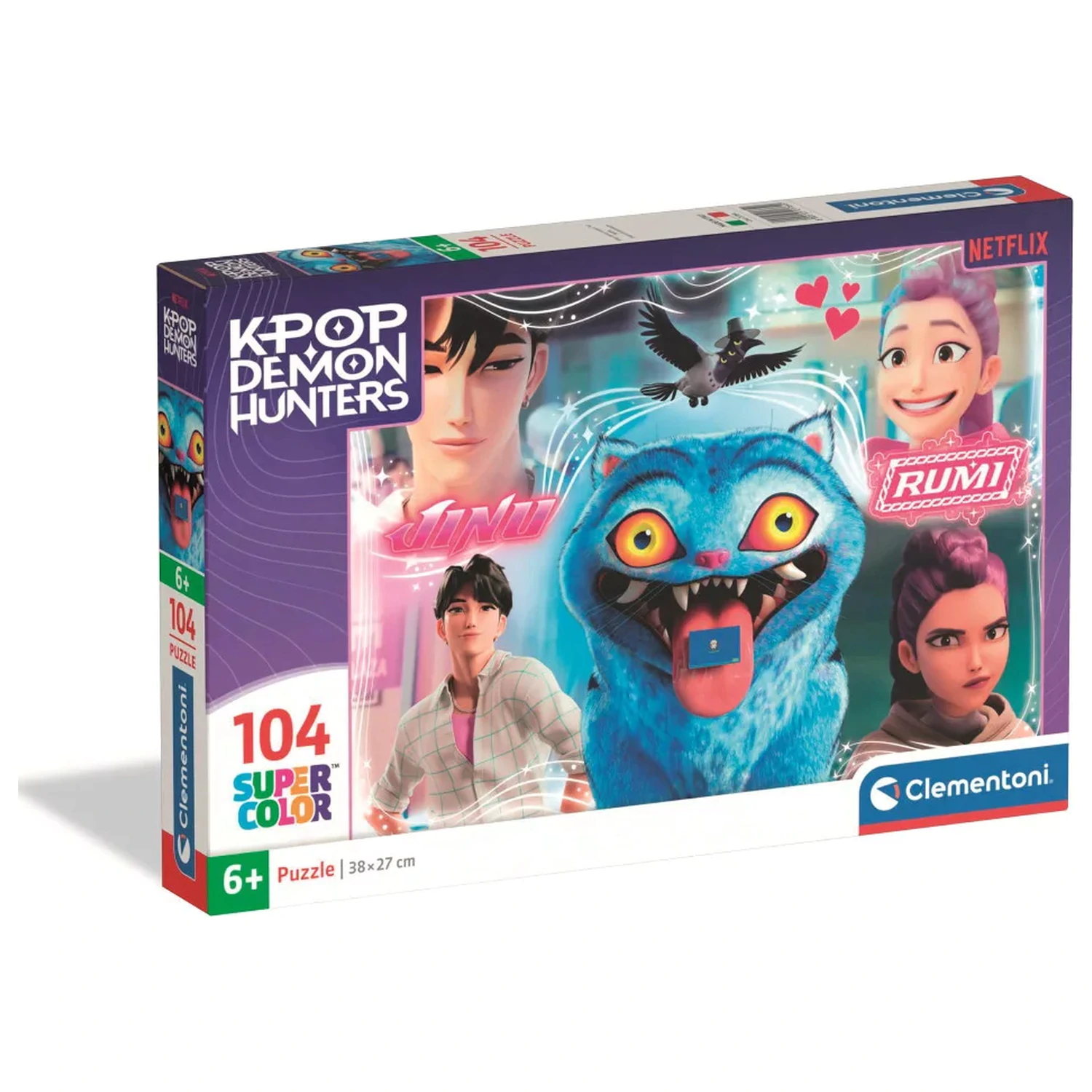 K-pop Demon Hunters Heart Hunter 104-dielne Super puzzle produktová fotografia