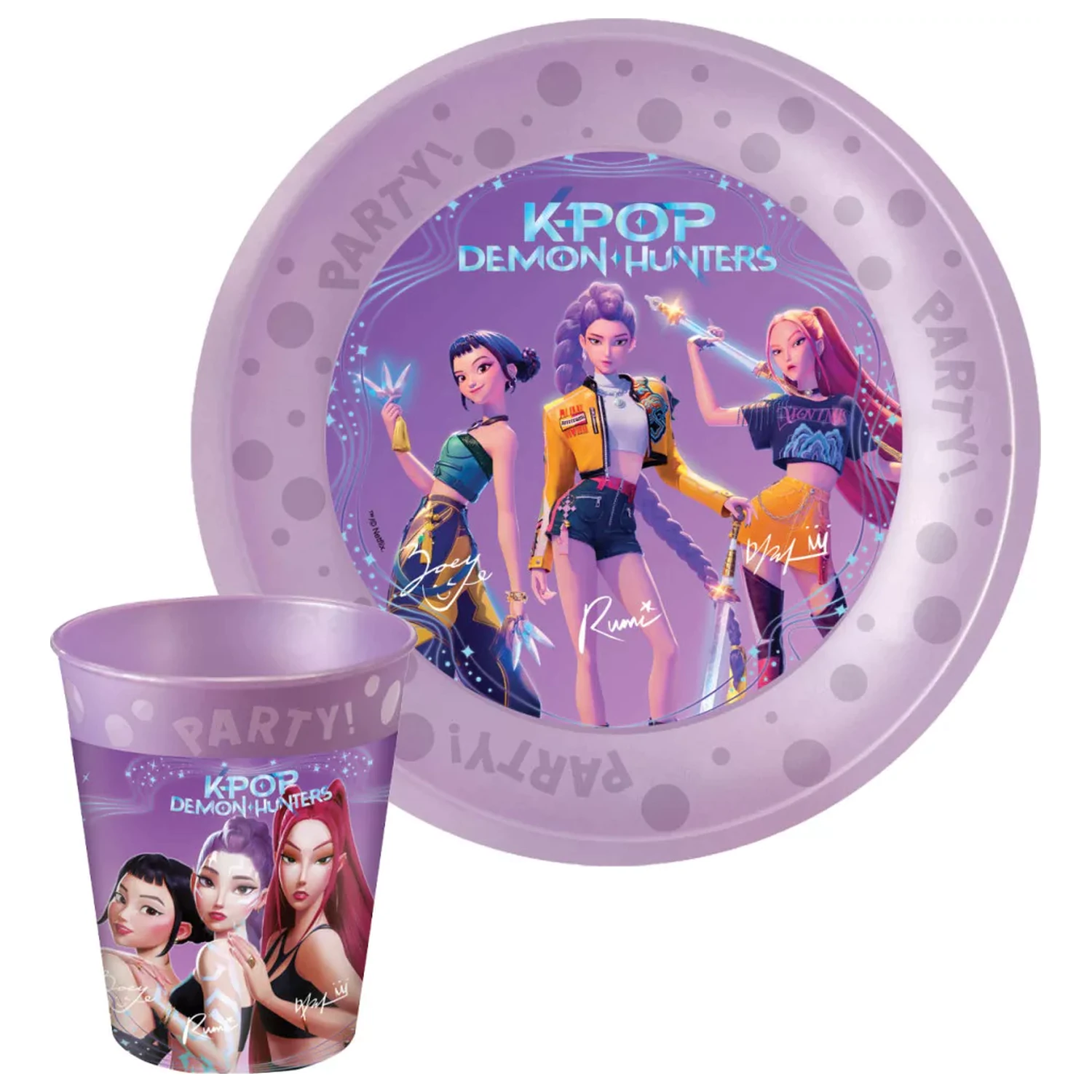 K-pop Demon Hunters Honmoon mikro prémiový plastový set 8 ks produktová fotografia