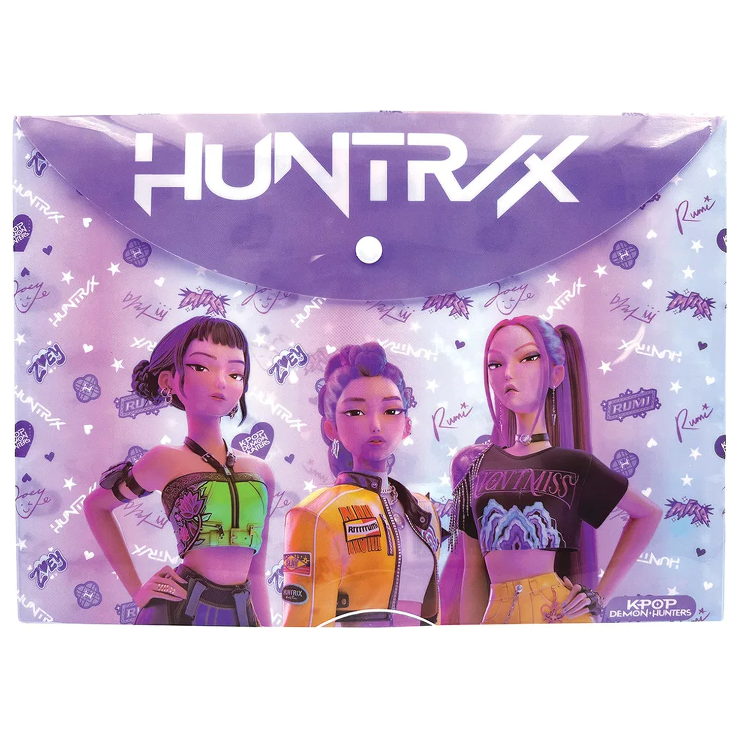 K-pop Demon Slayers Hunter X A/4 držiak na dokumenty taška produktová fotografia