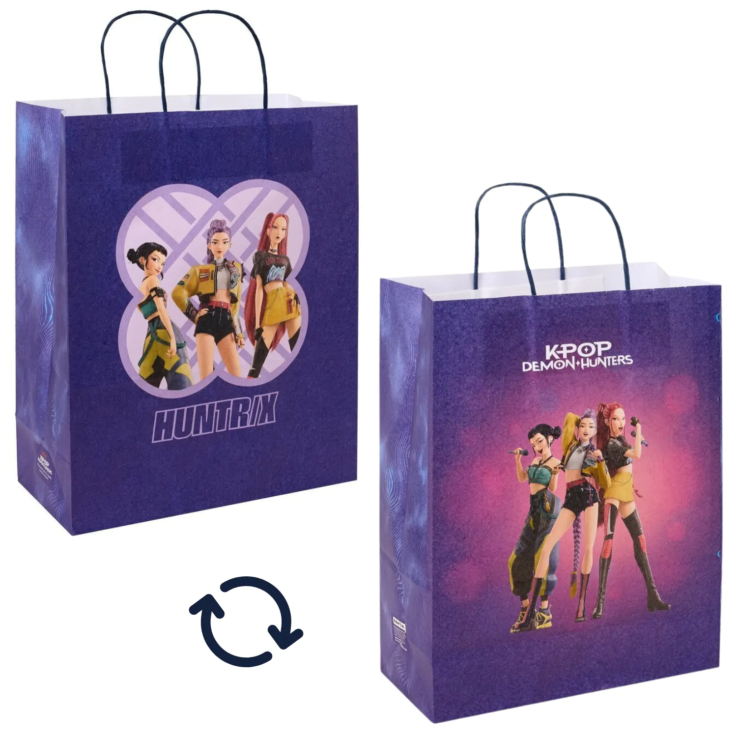 K-pop Demon Slayer Huntrix papierová darčeková taška 32 cm produktová fotografia