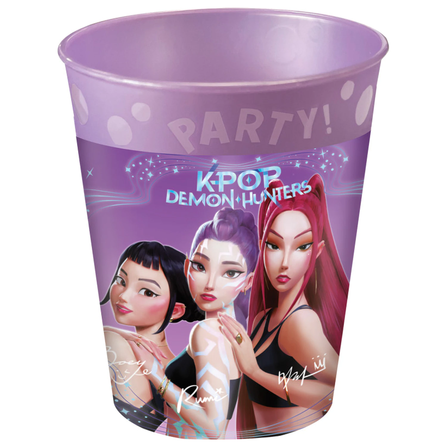 K-pop Demon Hunters Sada 4 plastových pohárov, 250 ml produktová fotografia