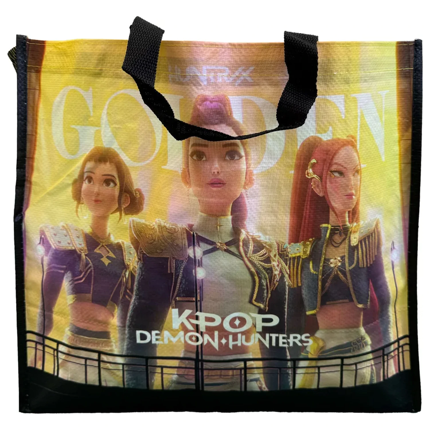 K-pop Demon Hunters Negra nákupná taška 45 cm produktová fotografia