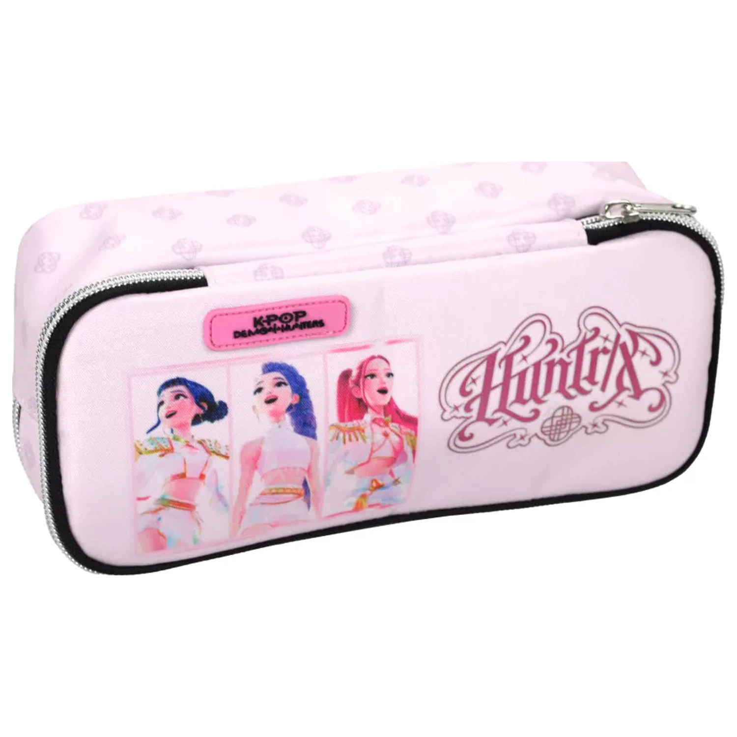 K-pop Demon Hunters Ružový 2-priehradkový peračník 26 cm produktová fotografia