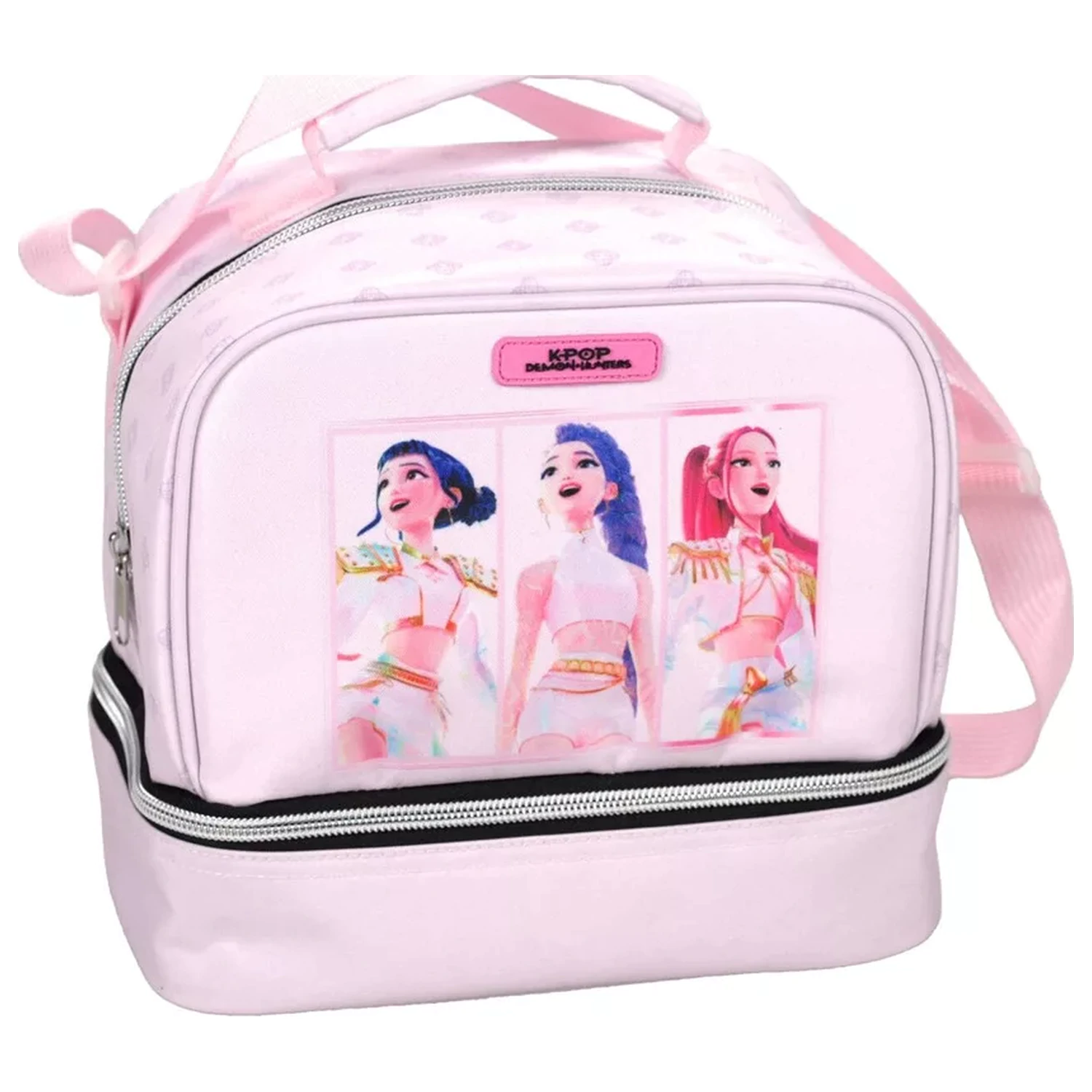 K-pop Demon Slayers Ružová termálna taška na obed 21 cm produktová fotografia