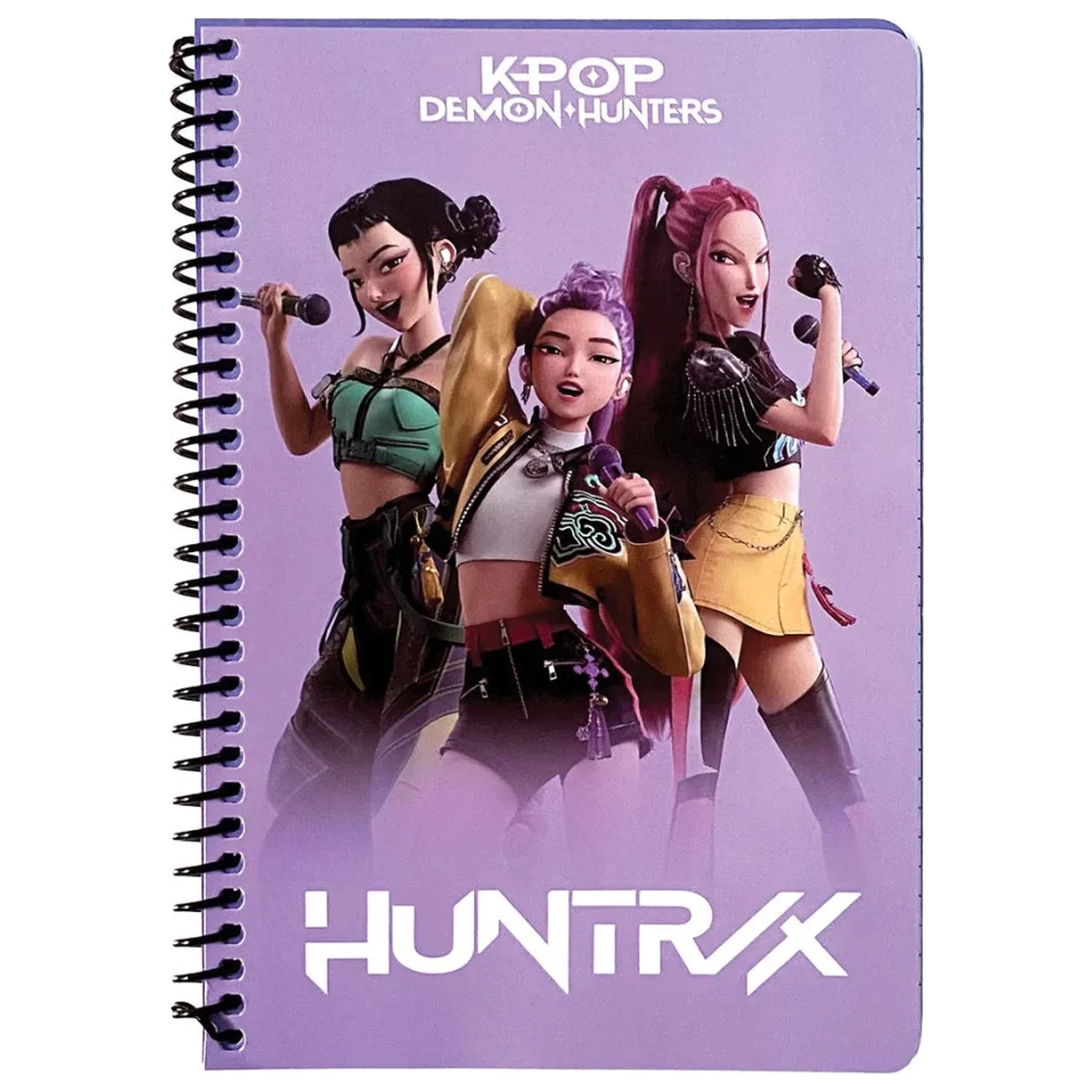 K-pop Demon Hunters Singers B/5 Linkovaný špirálový zápisník 105 strán produktová fotografia