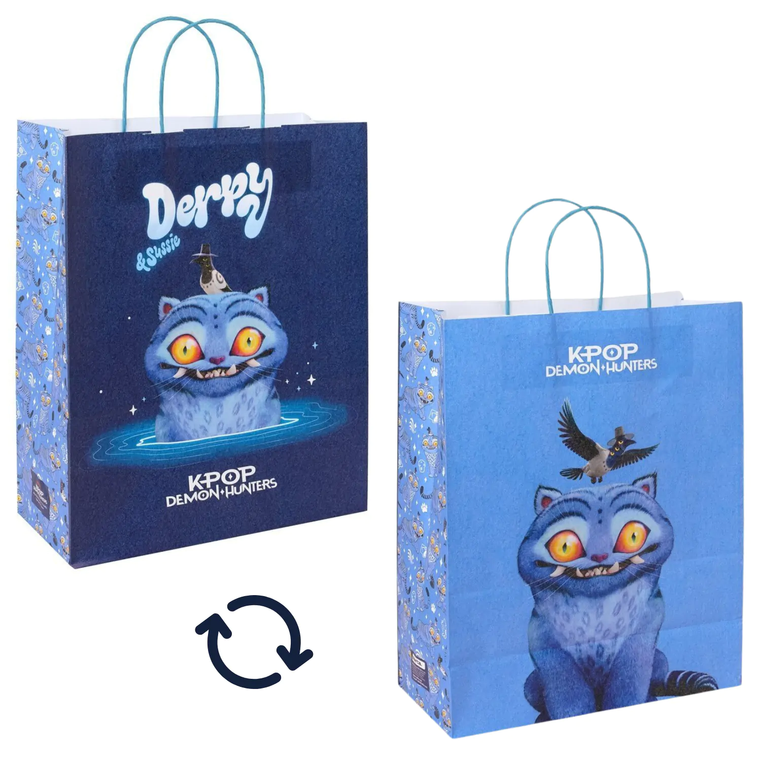 K-pop Demon Slayer Derpy & Sussie papierová darčeková taška 32 cm produktová fotografia