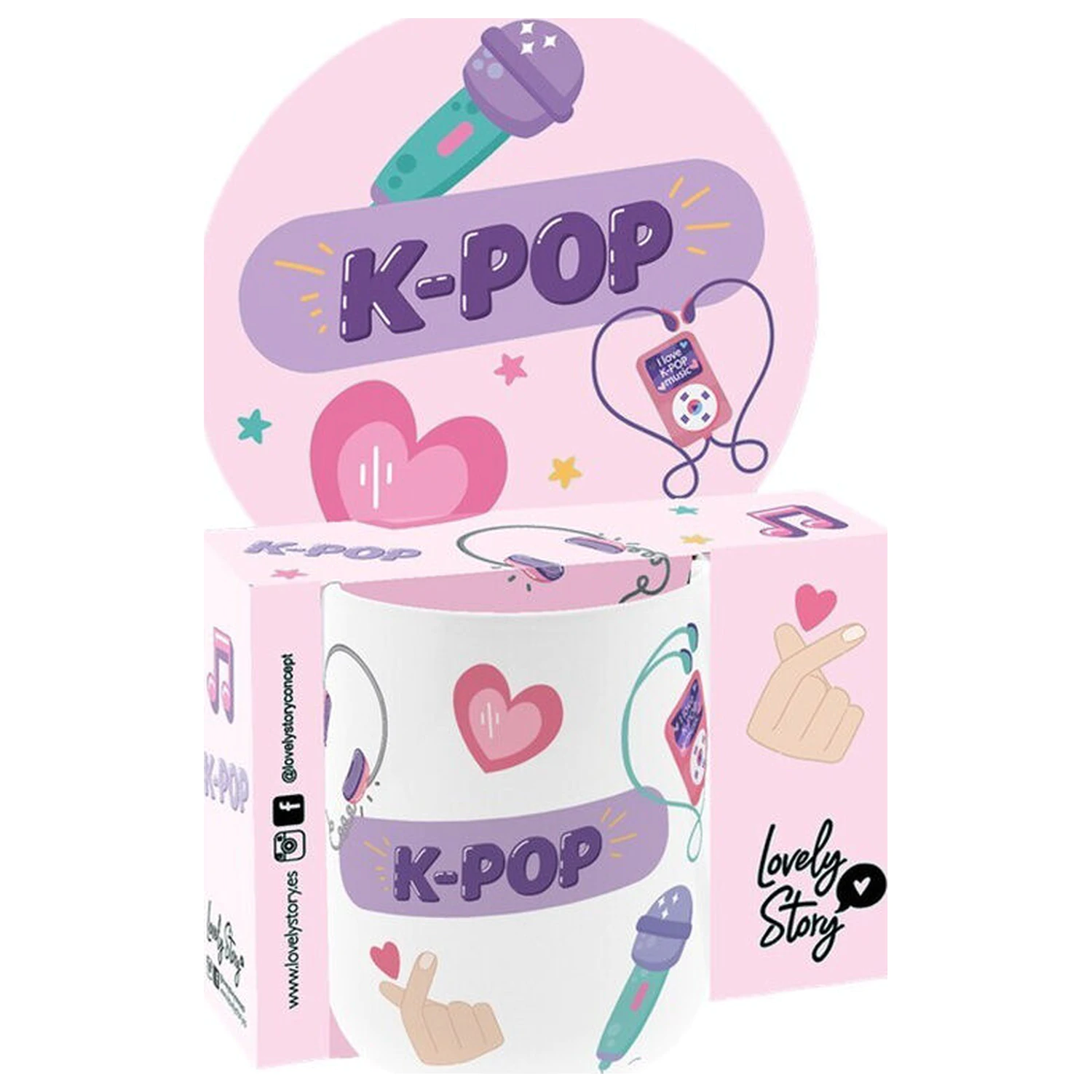 K-Pop Dreams hrnček 330ml produktová fotografia