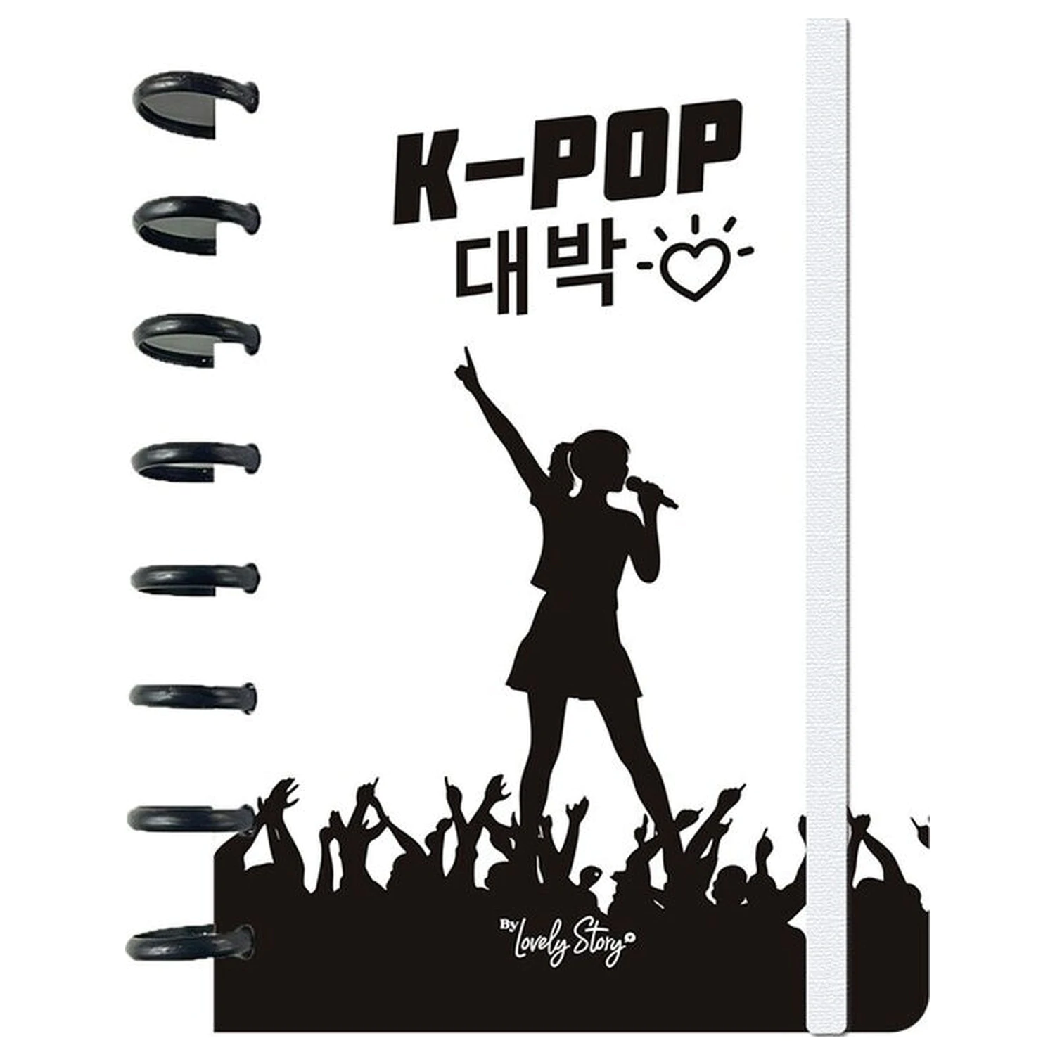 K-Pop Ice A5 zápisník produktová fotografia