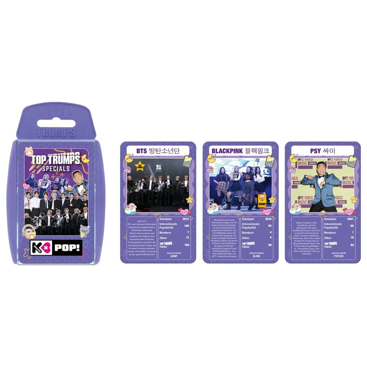 K-Pop Kartová Hra Top Trumps *Nemecká Verzia* produktová fotografia