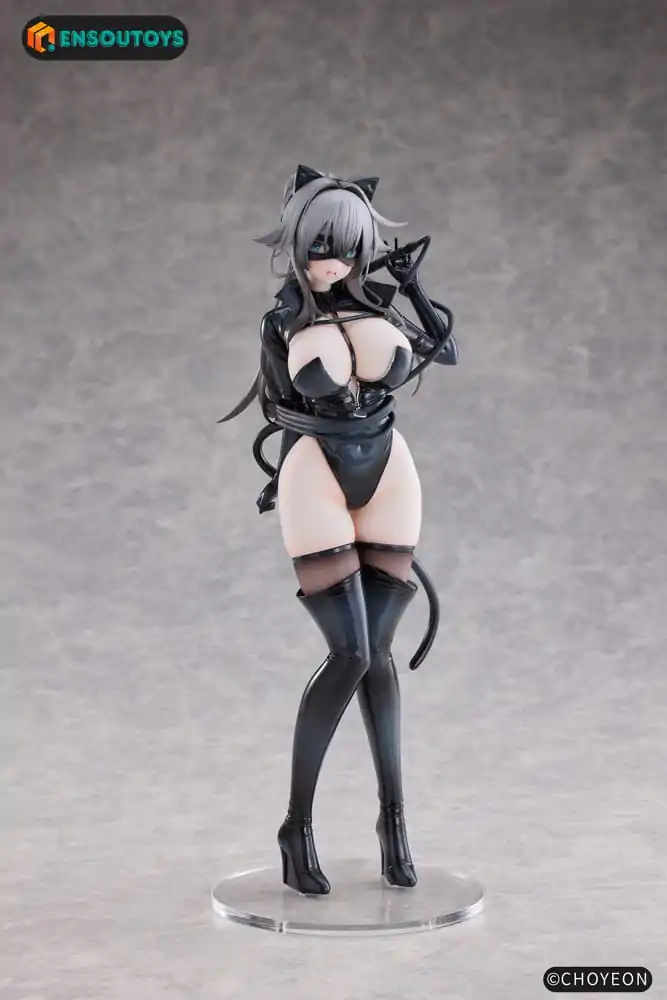 K Pring Original Character socha 1/6 Cat Woman Happy-chan Different Color Edition 27 cm produktová fotografia