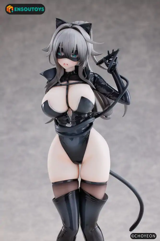 K Pring Original Character socha 1/6 Cat Woman Happy-chan Different Color Edition 27 cm produktová fotografia