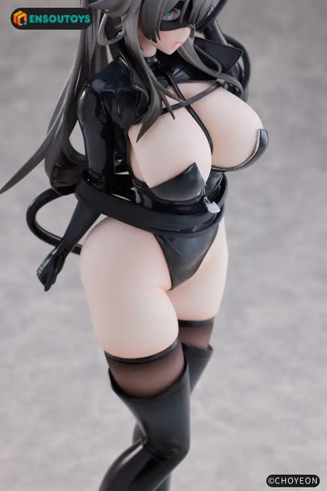 K Pring Original Character socha 1/6 Cat Woman Happy-chan Different Color Edition 27 cm produktová fotografia