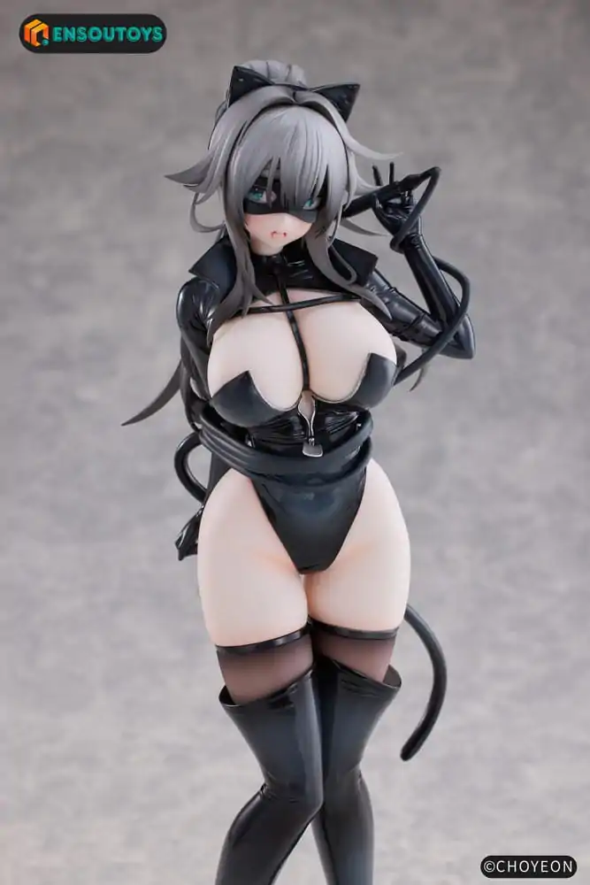 K Pring Original Character socha 1/6 Cat Woman Happy-chan Different Color Edition 27 cm produktová fotografia