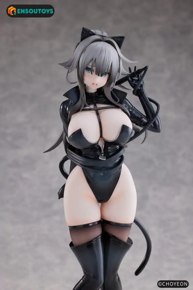 K Pring Original Character socha 1/6 Cat Woman Happy-chan Different Color Edition 27 cm produktová fotografia