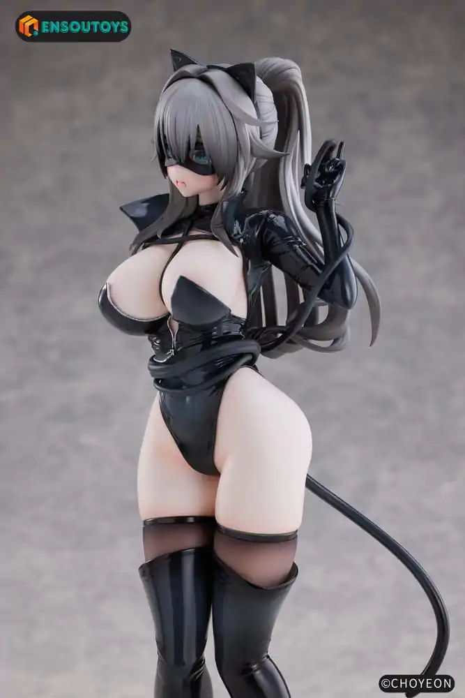K Pring Original Character socha 1/6 Cat Woman Happy-chan Different Color Edition 27 cm produktová fotografia