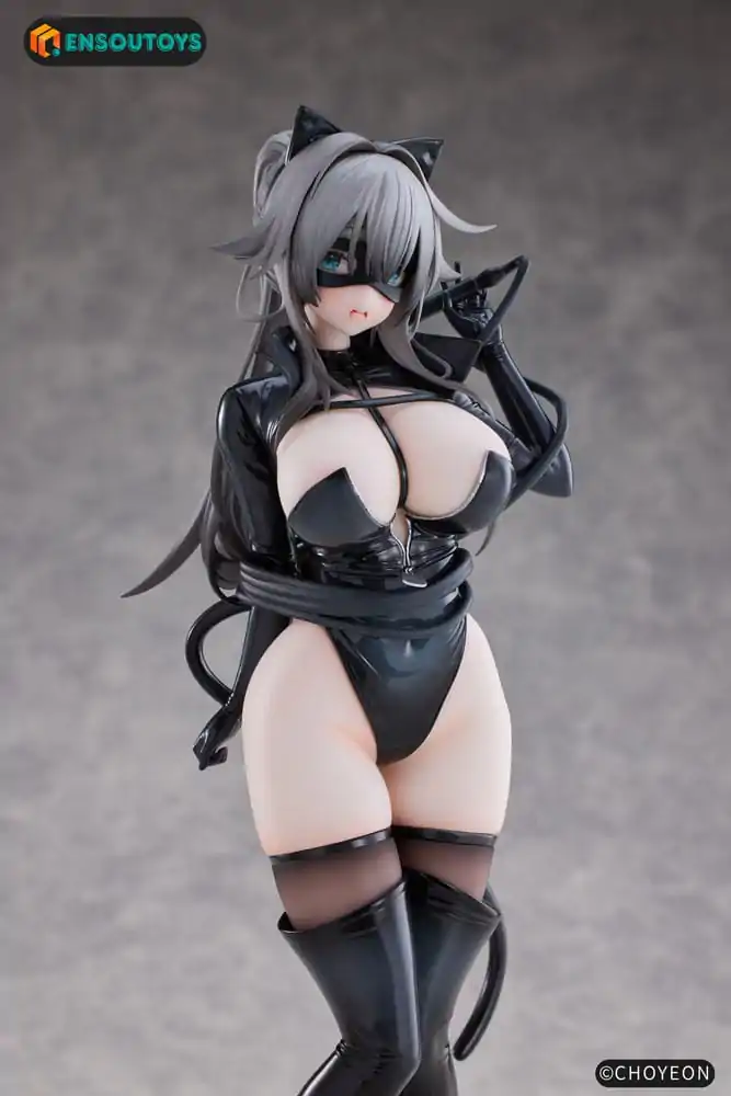 K Pring Original Character socha 1/6 Cat Woman Happy-chan Different Color Edition 27 cm produktová fotografia