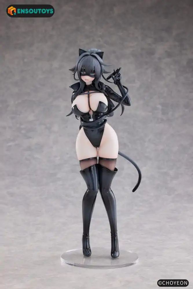 K Pring Original Character Socha 1/6 Cat Woman Happy-chan 27 cm produktová fotografia