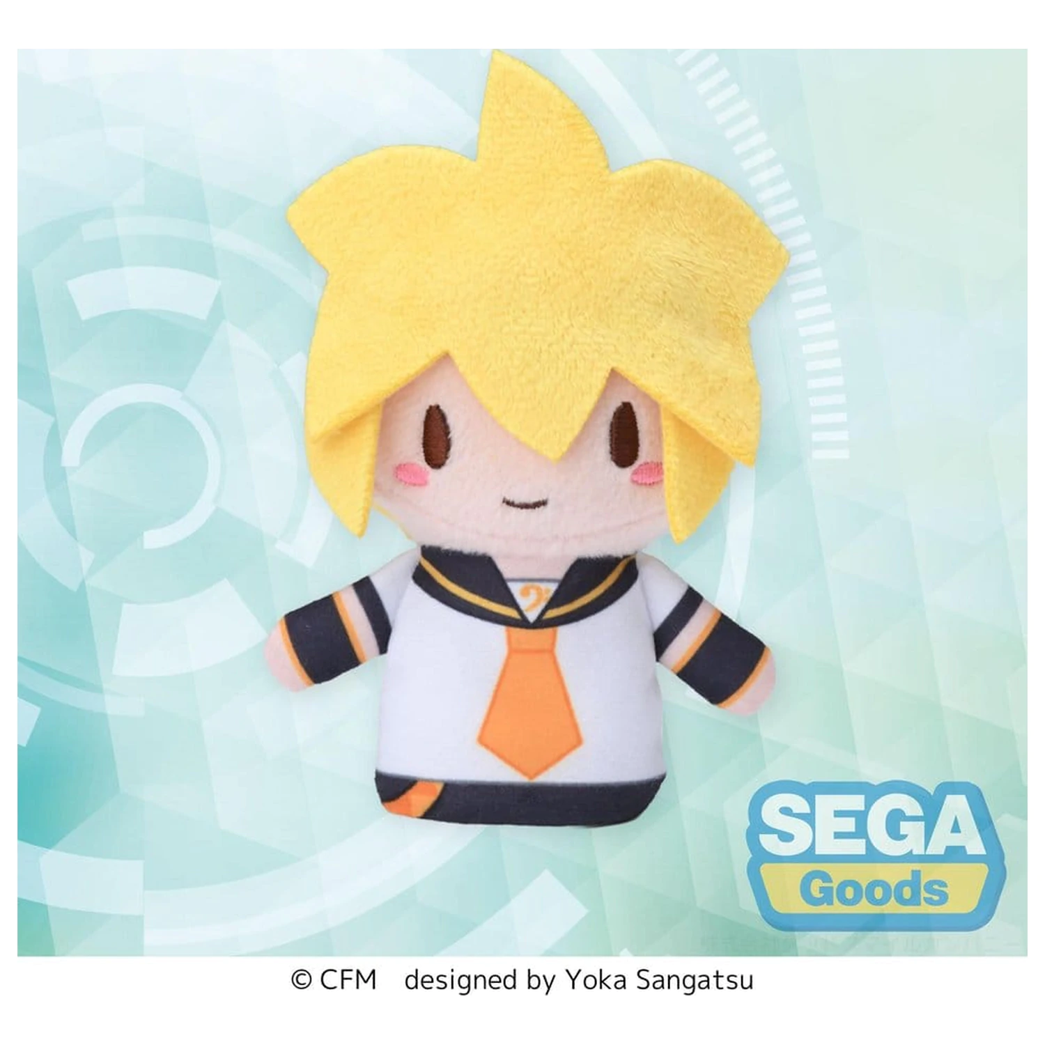Kagamine Rin & Len Fuwa Petit plyšová figúrka Kagamine Len maňuška na prst 10 cm produktová fotografia