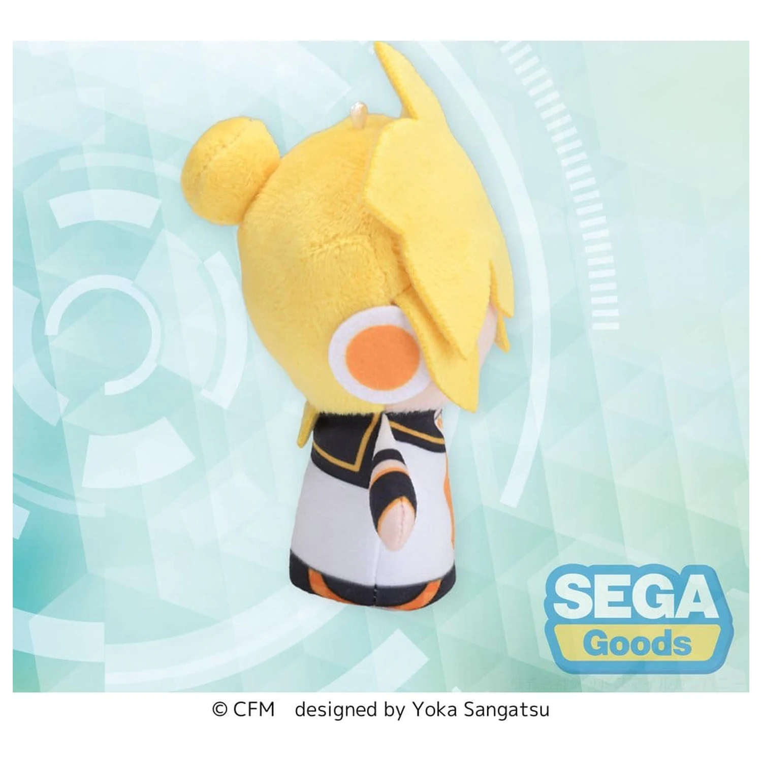 Kagamine Rin & Len Fuwa Petit plyšová figúrka Kagamine Len maňuška na prst 10 cm produktová fotografia
