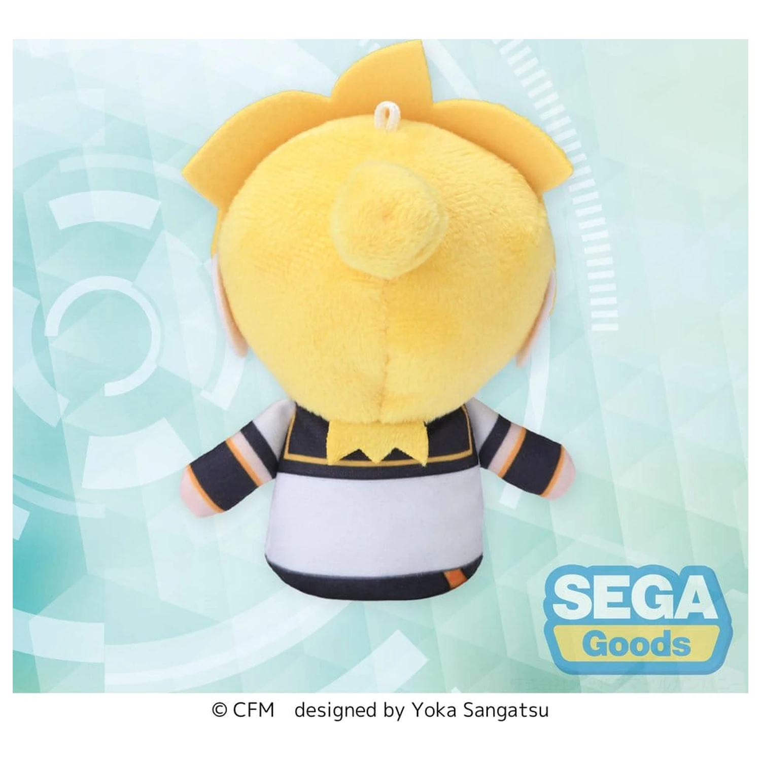 Kagamine Rin & Len Fuwa Petit plyšová figúrka Kagamine Len maňuška na prst 10 cm produktová fotografia
