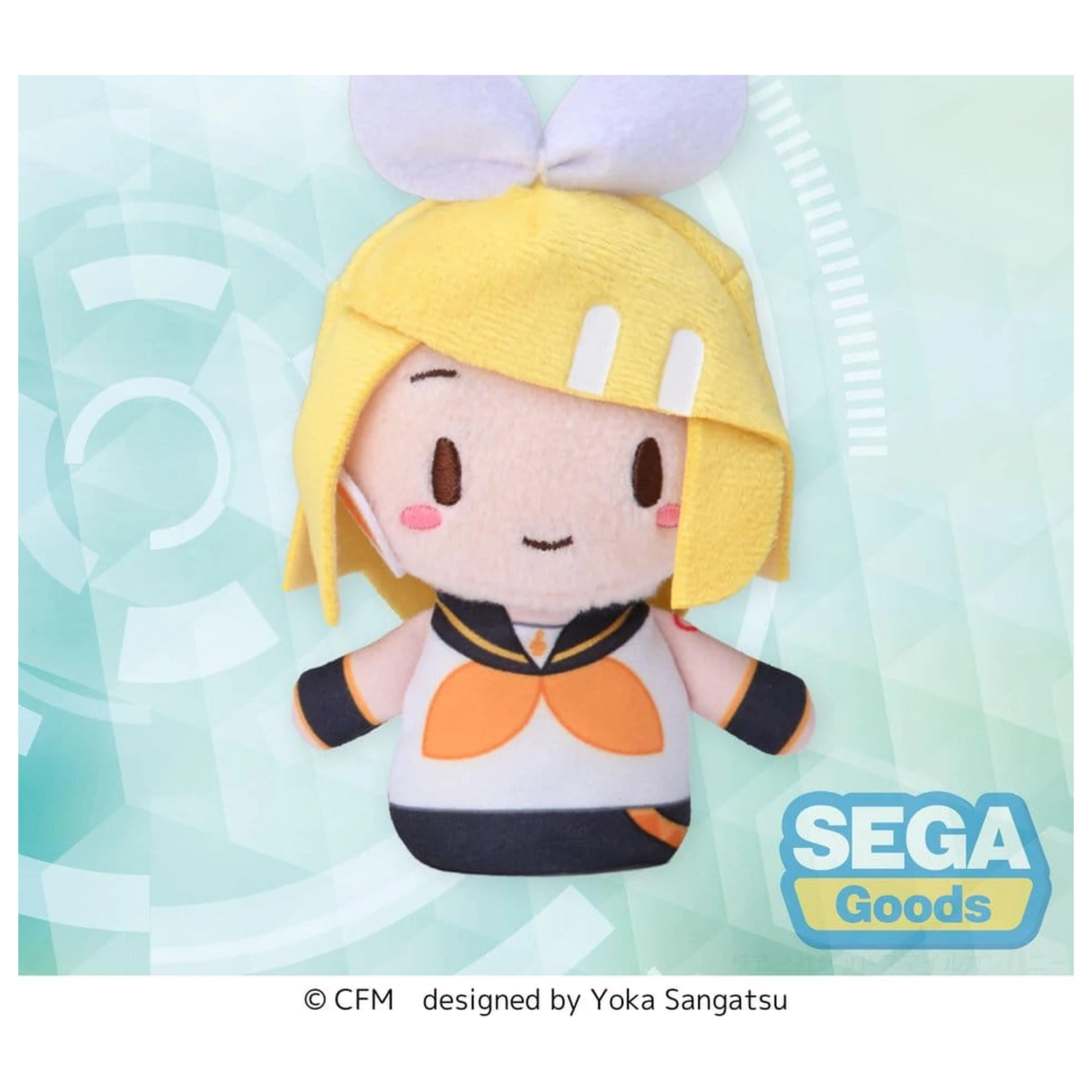 Kagamine Rin & Len Fuwa Petit Plush Kagamine Rin Finger Maskot 10 cm produktová fotografia
