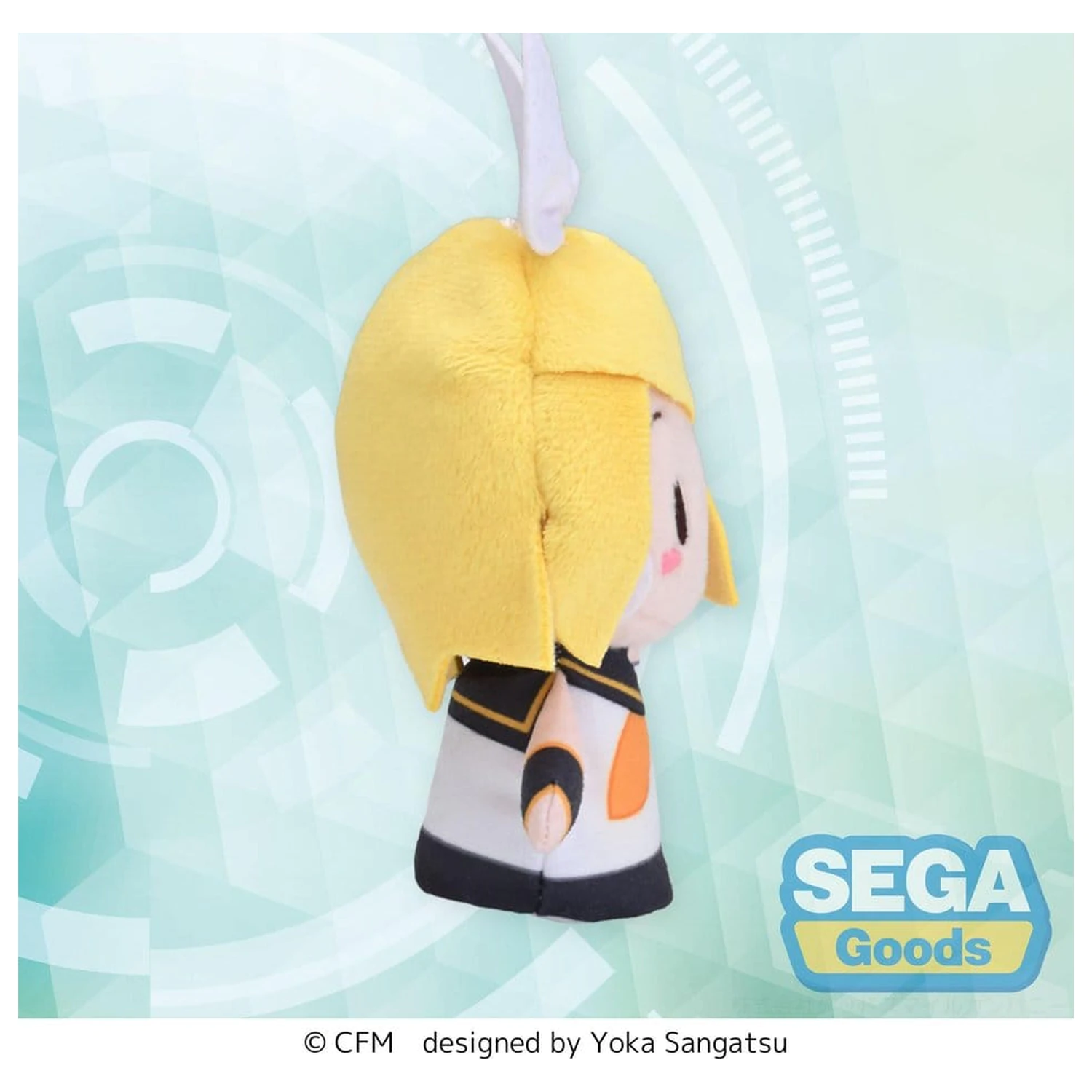Kagamine Rin & Len Fuwa Petit Plush Kagamine Rin Finger Maskot 10 cm produktová fotografia