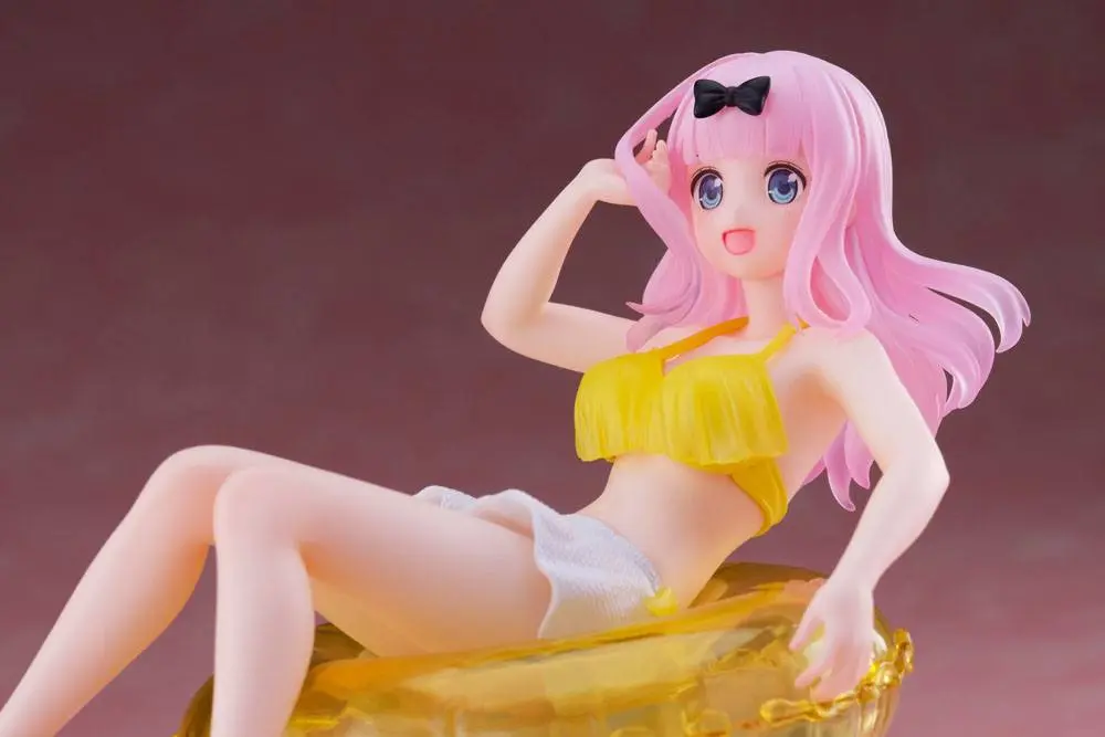 Kaguya-sama: Love is War PVC Statue Ultra Romantic Aqua Float Girls Figure Chika Fujiwara PVC Socha produktová fotografia