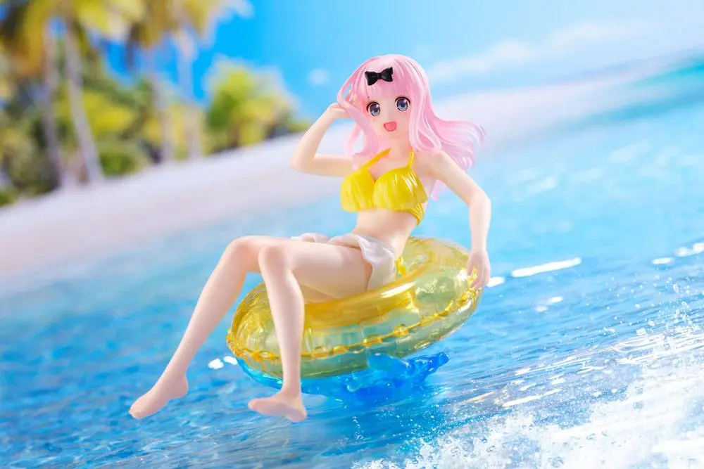 Kaguya-sama: Love is War PVC Statue Ultra Romantic Aqua Float Girls Figure Chika Fujiwara PVC Socha produktová fotografia