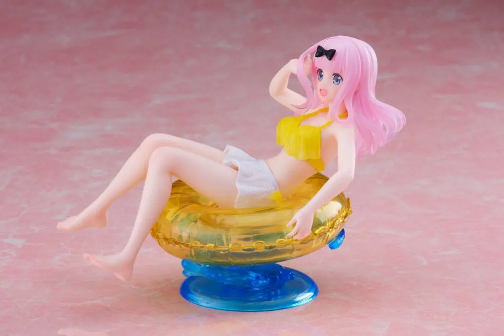 Kaguya-sama: Love is War PVC Statue Ultra Romantic Aqua Float Girls Figure Chika Fujiwara PVC Socha produktová fotografia