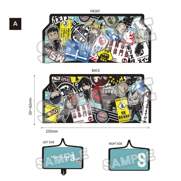 Kaiju No. 8 Obal na krabicu s vreckovkami A produktová fotografia