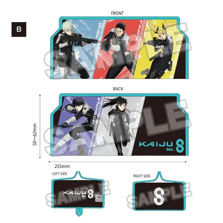 Kaiju No. 8 Obal na škatuľu s vreckovkami B produktová fotografia