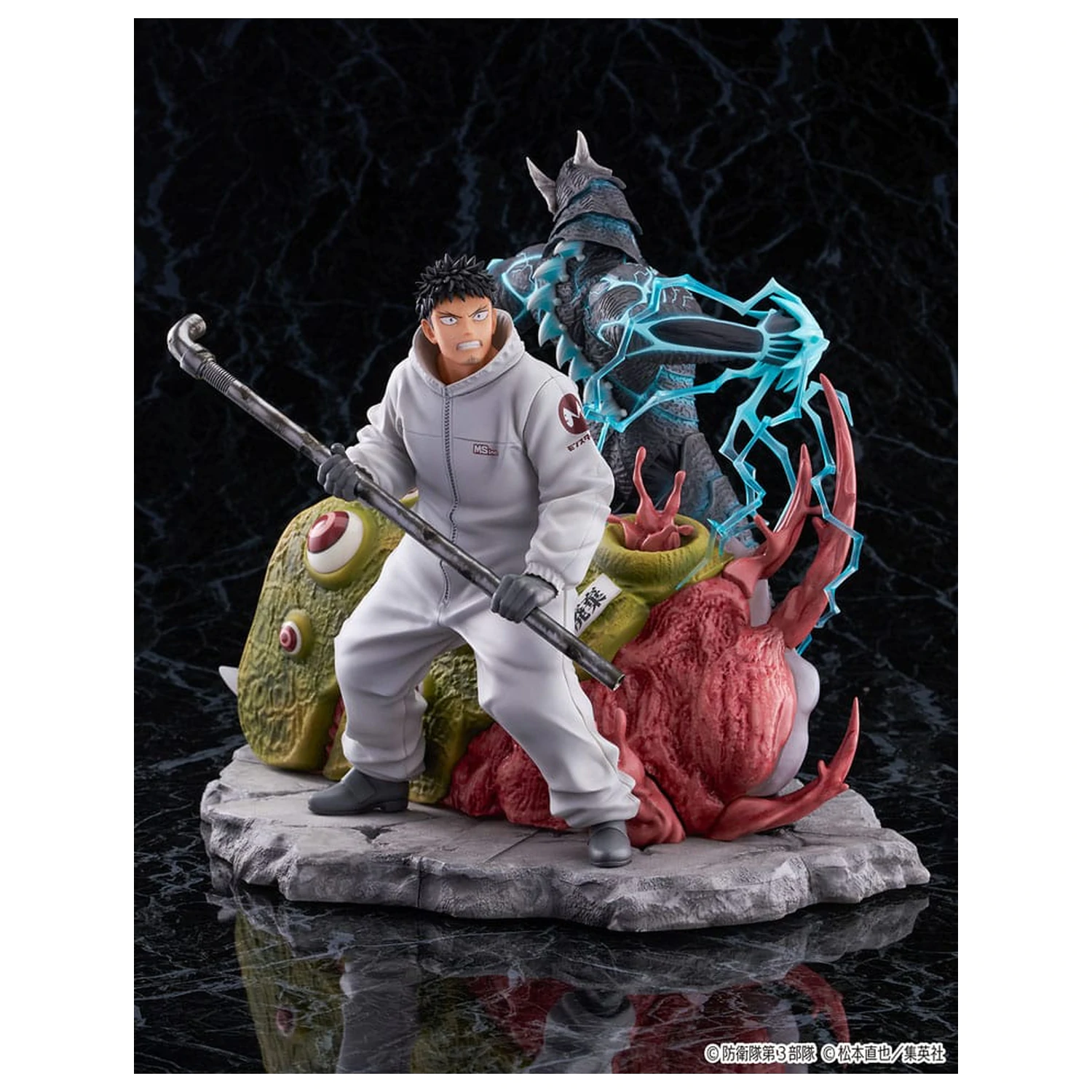Kaiju No.8 SHIBUYA SCRAMBLE FIGURE PVC Socha 1/7 Kaiju No.8 & Kafka Hibino 29 cm produktová fotografia