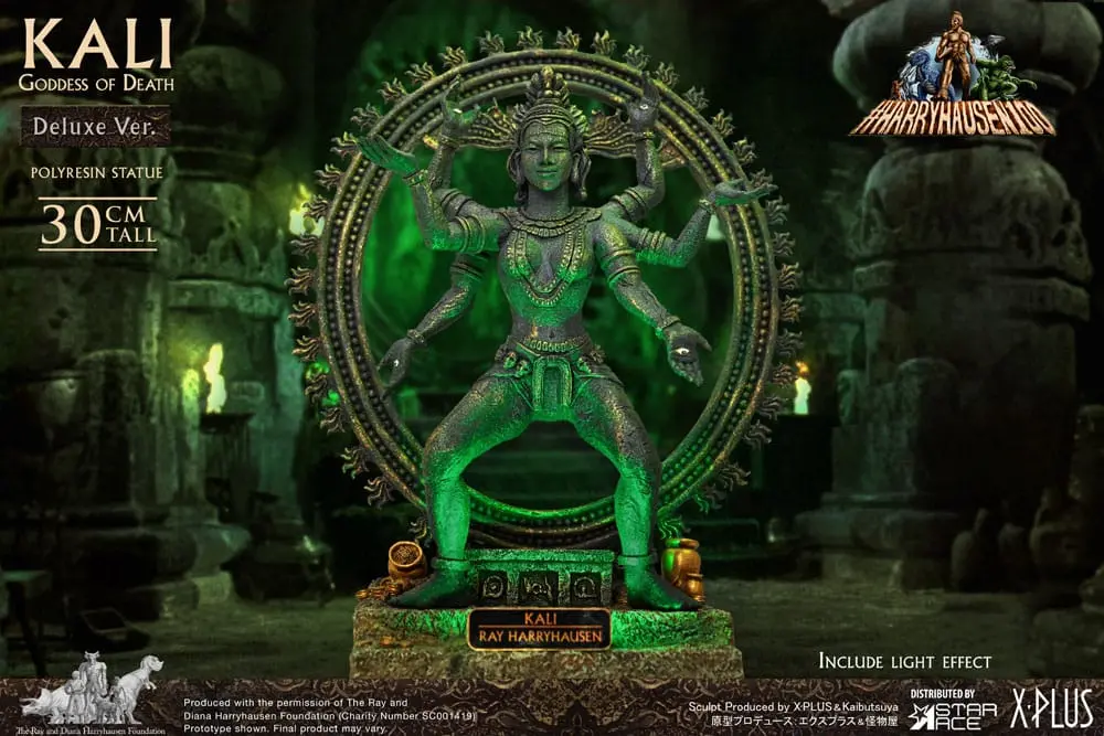 Socha bohyne smrti Kálí Kali Deluxe Ver. 30 cm produktová fotografia