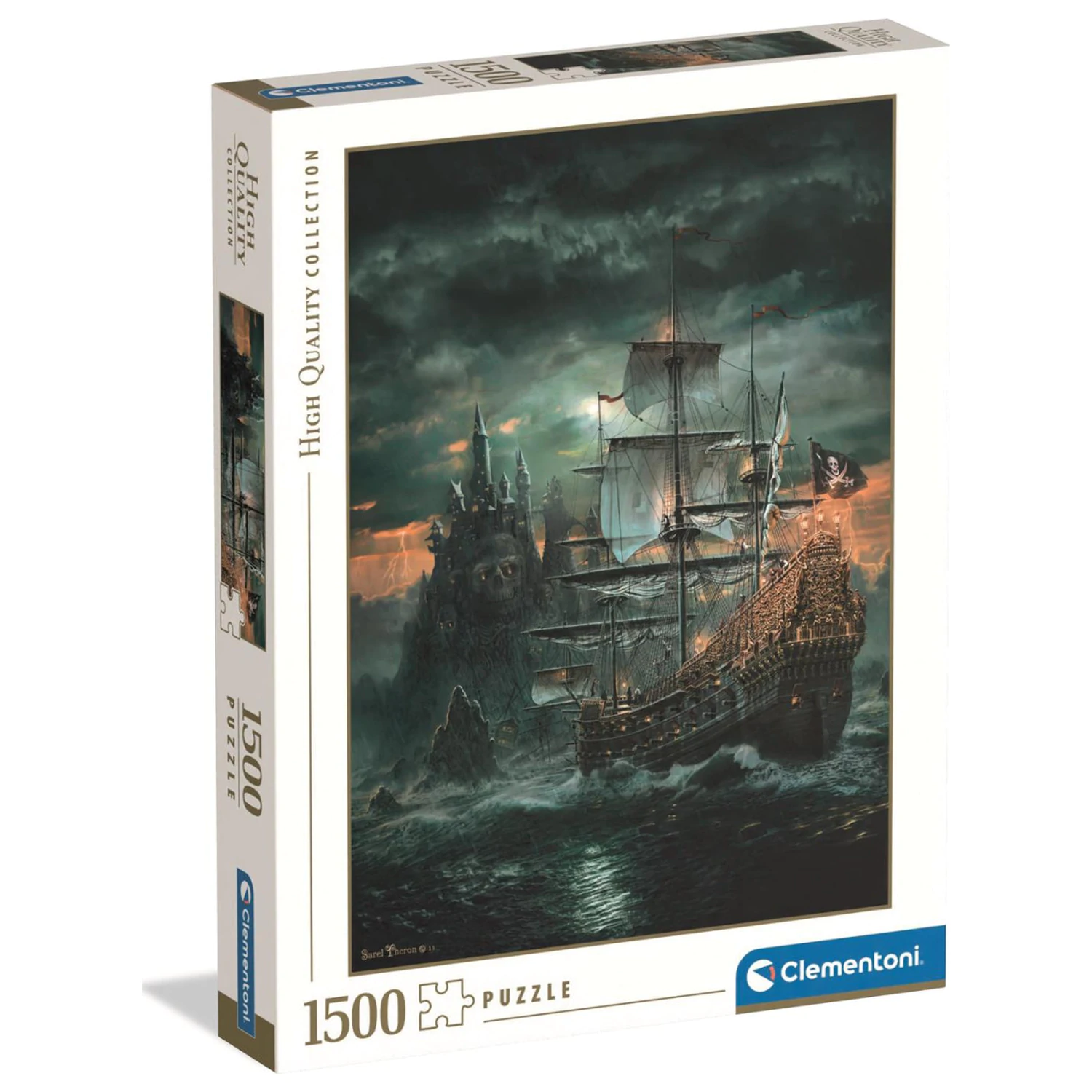 Pirátska loď Haunted Seas puzzle s 1500 dielikmi produktová fotografia