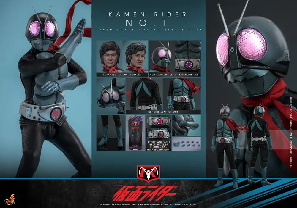 Kamen Rider 1/6 Akčná figúrka Kamen Rider No. 1 30 cm produktová fotografia