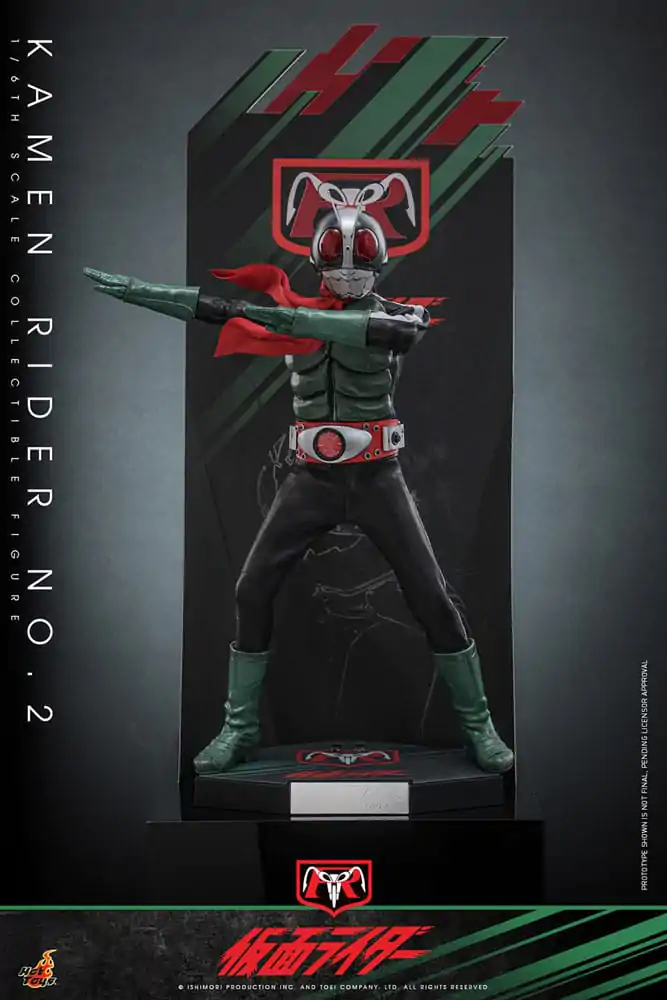 Kamen Rider 1/6 Akčná figúrka Kamen Rider No. 2 30 cm produktová fotografia