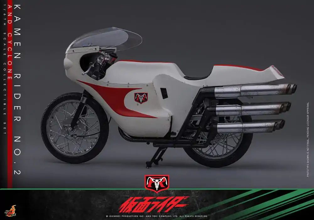 Kamen Rider 1/6 Kamen Rider No. 2 a Cylone 30 cm figúrka produktová fotografia
