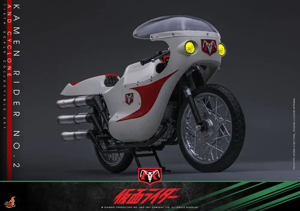 Kamen Rider 1/6 Kamen Rider No. 2 a Cylone 30 cm figúrka produktová fotografia
