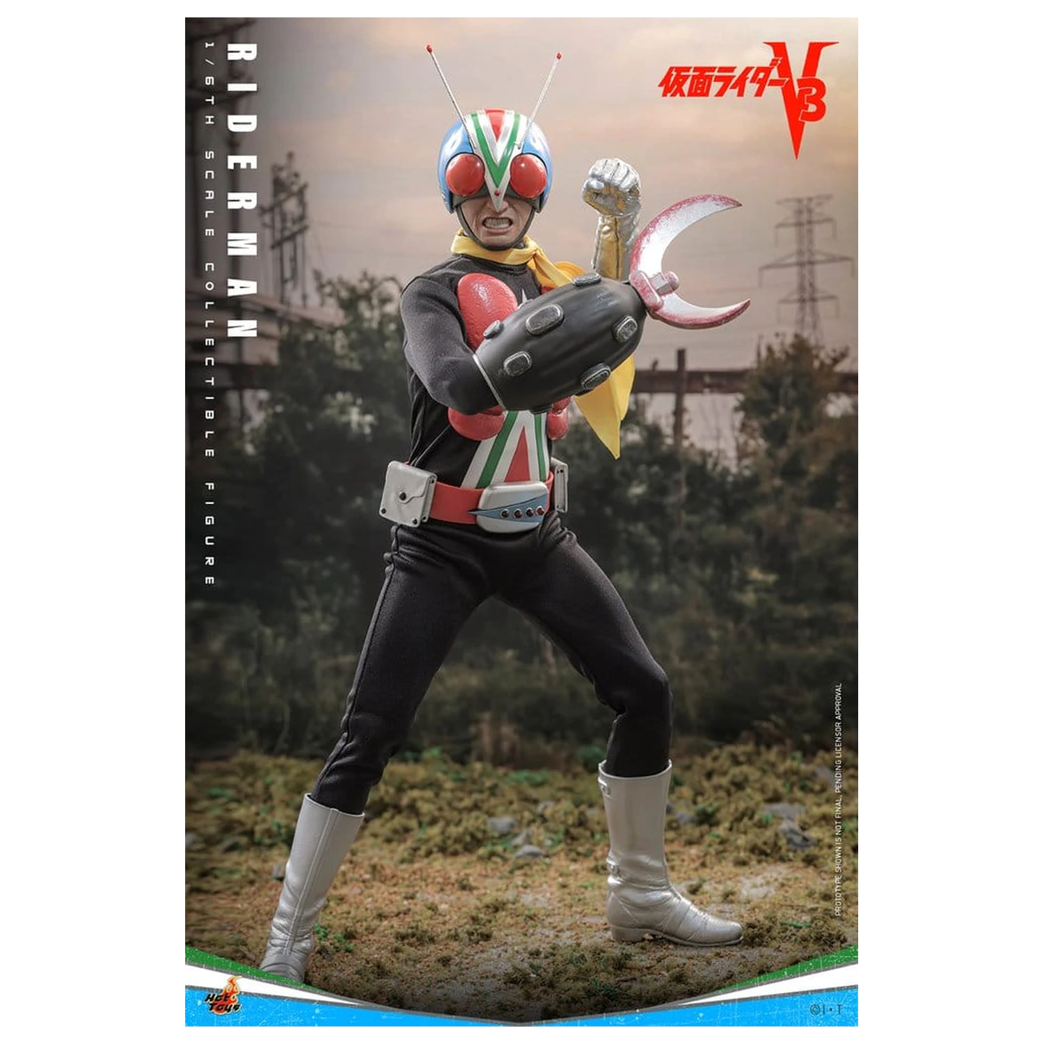 Kamen Rider Akčná Figúrka 1/6 Riderman 30 cm produktová fotografia