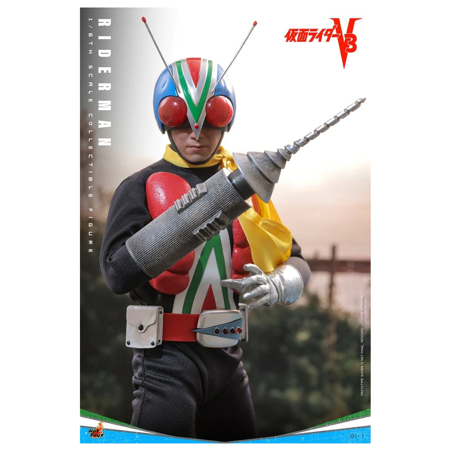 Kamen Rider Akčná Figúrka 1/6 Riderman 30 cm produktová fotografia