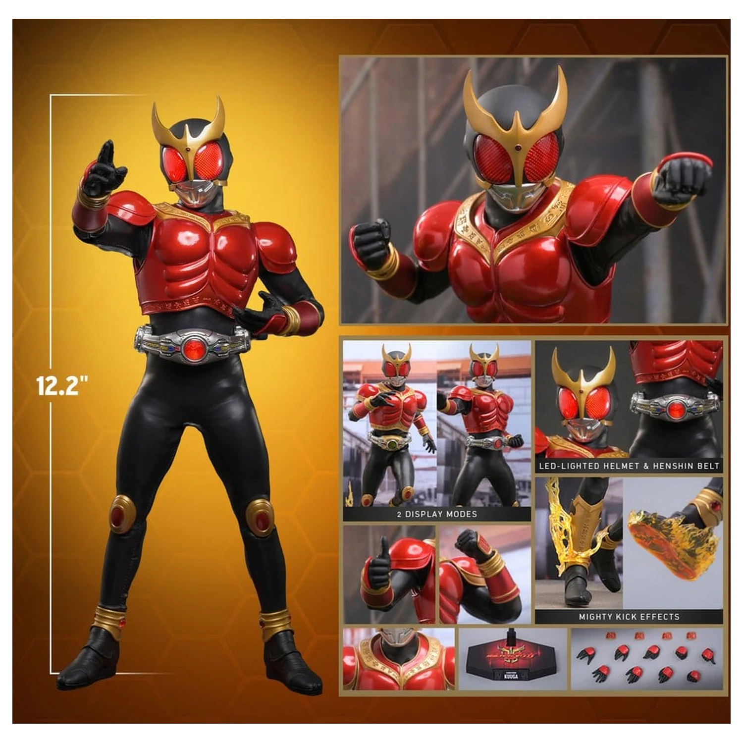 Kamen Rider Akčná Figúrka 1/6 Kuuga 31 cm produktová fotografia