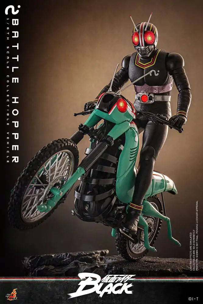 Kamen Rider Black Vozidlo 1/6 Battle Hopper 36 cm produktová fotografia