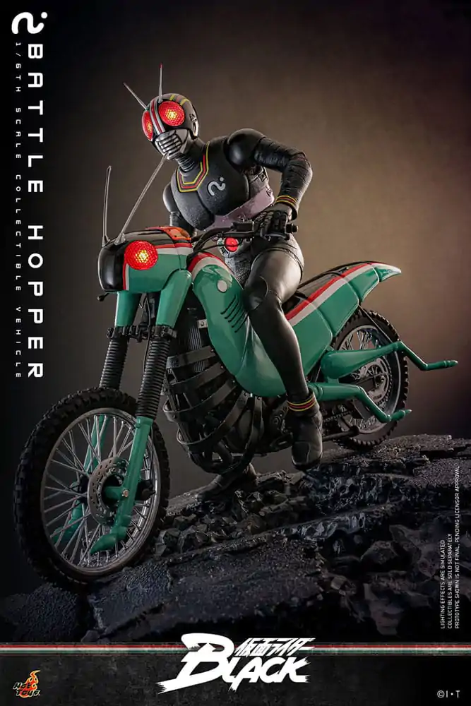 Kamen Rider Black Vozidlo 1/6 Battle Hopper 36 cm produktová fotografia