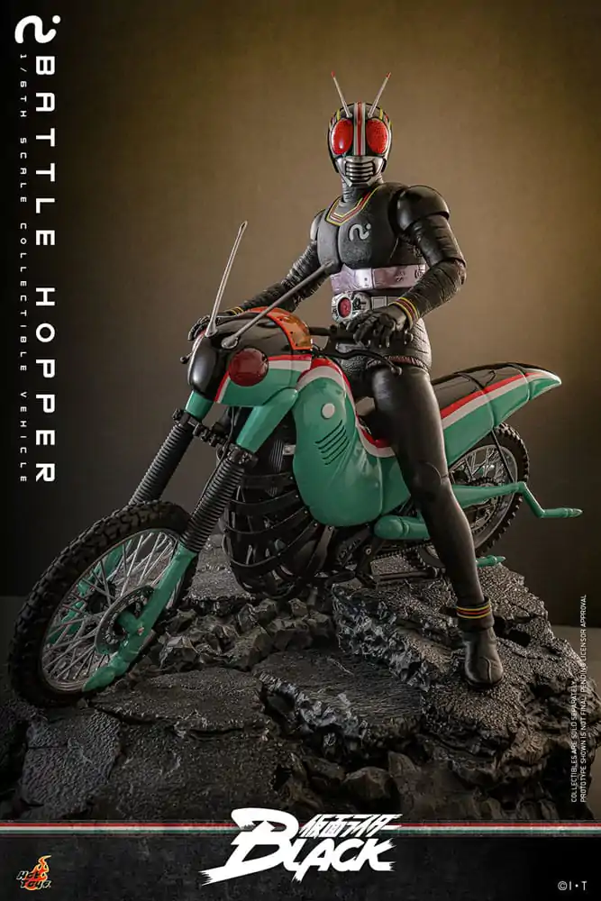 Kamen Rider Black Vozidlo 1/6 Battle Hopper 36 cm produktová fotografia