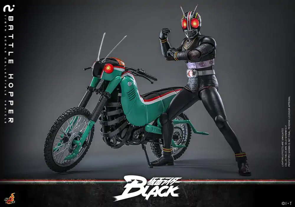 Kamen Rider Black Vozidlo 1/6 Battle Hopper 36 cm produktová fotografia