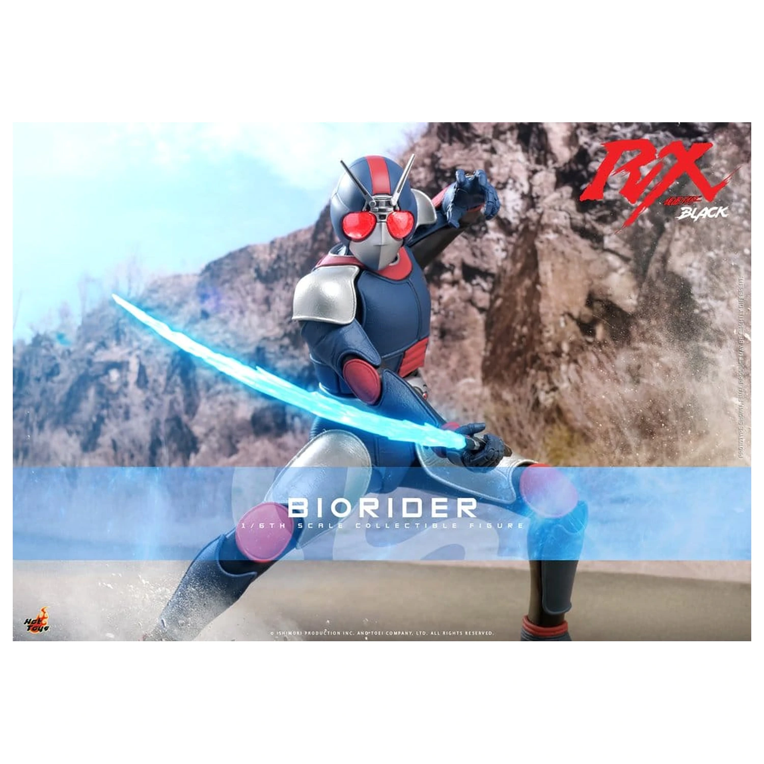 Akčná figúrka Kamen Rider Black RX 1/6 BioRider 31 cm produktová fotografia