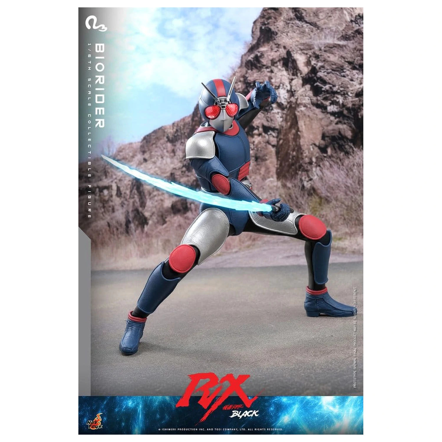 Akčná figúrka Kamen Rider Black RX 1/6 BioRider 31 cm produktová fotografia