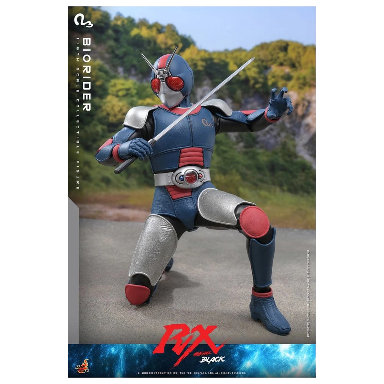 Akčná figúrka Kamen Rider Black RX 1/6 BioRider 31 cm produktová fotografia