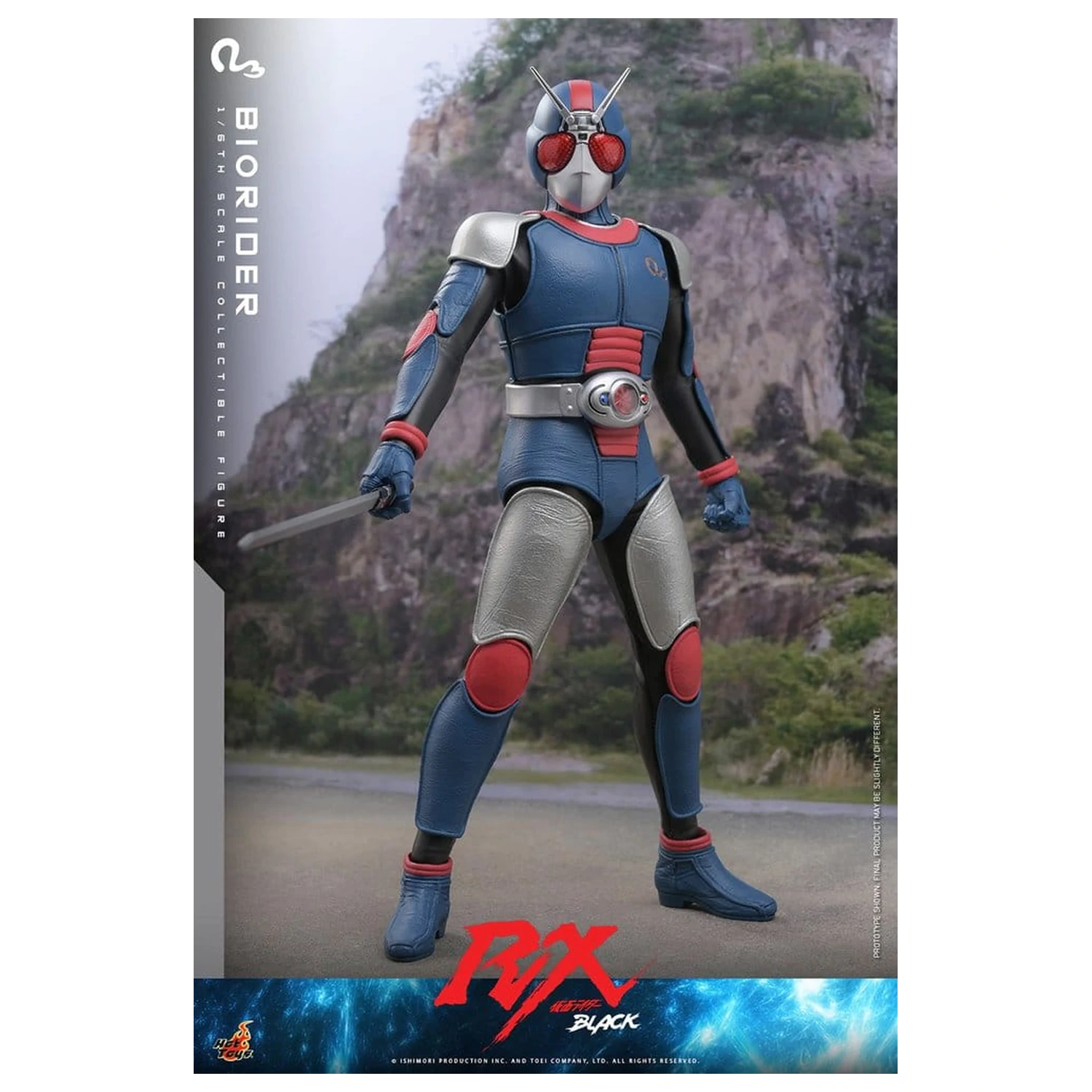 Akčná figúrka Kamen Rider Black RX 1/6 BioRider 31 cm produktová fotografia