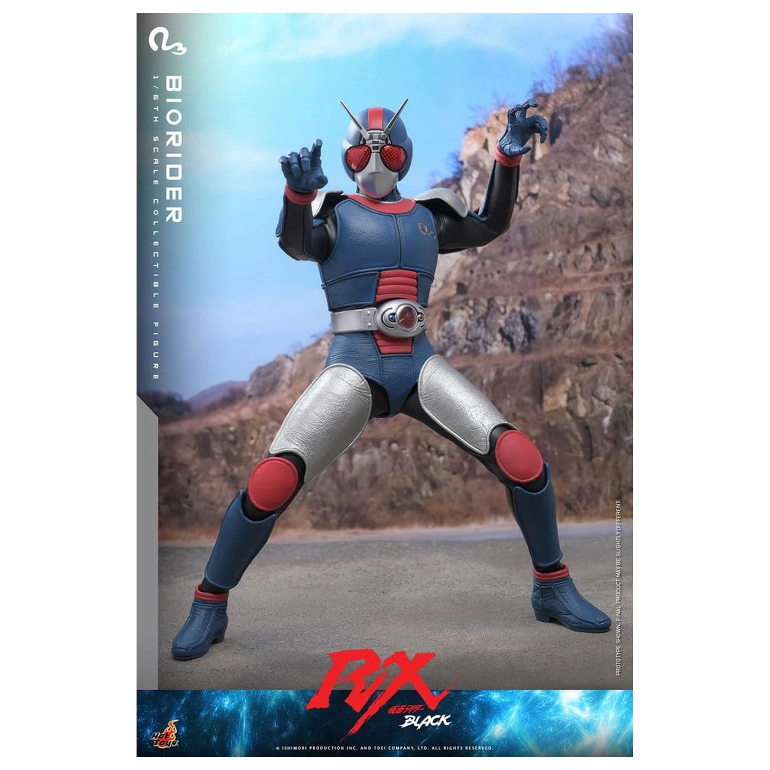 Akčná figúrka Kamen Rider Black RX 1/6 BioRider 31 cm produktová fotografia